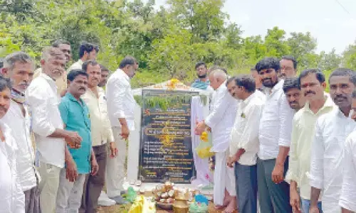Foundation laid for reconstruction of Shiva temple
