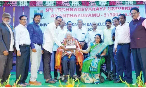 Krishnadevaraya University celebrates Foundation Day with grandeur