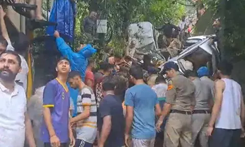 Two dead, 2 missing as torrential rain wreaks havoc in Himachals Mandi