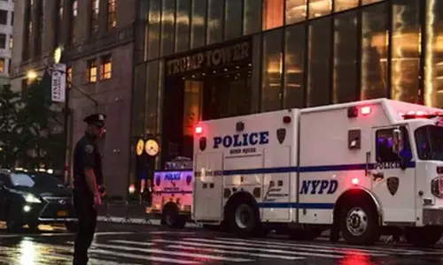 Five dead in shooting at New York office building, suspect killed