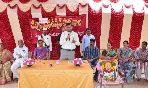 District Collector Urges Students to Pursue Education with Discipline to Achieve Great Heights