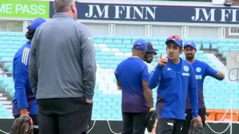Gambhir Engages in Dispute with Surrey Groundsman
