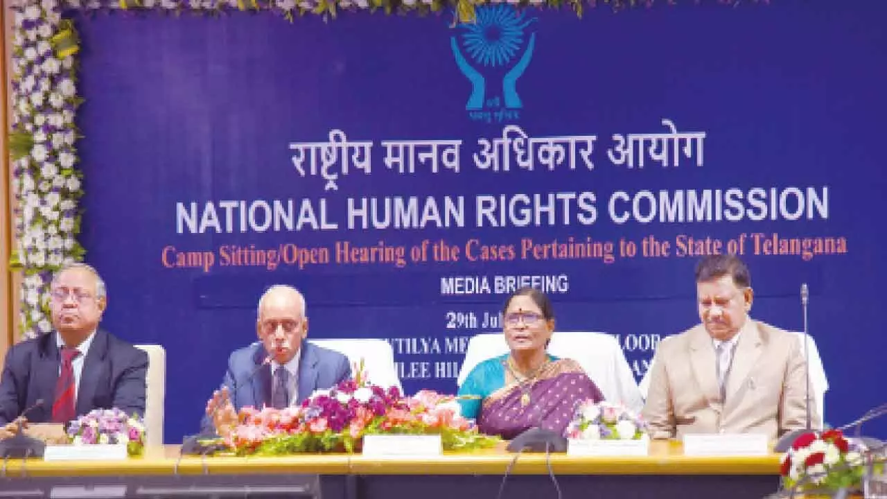 NHRC calls for accountability in state governance