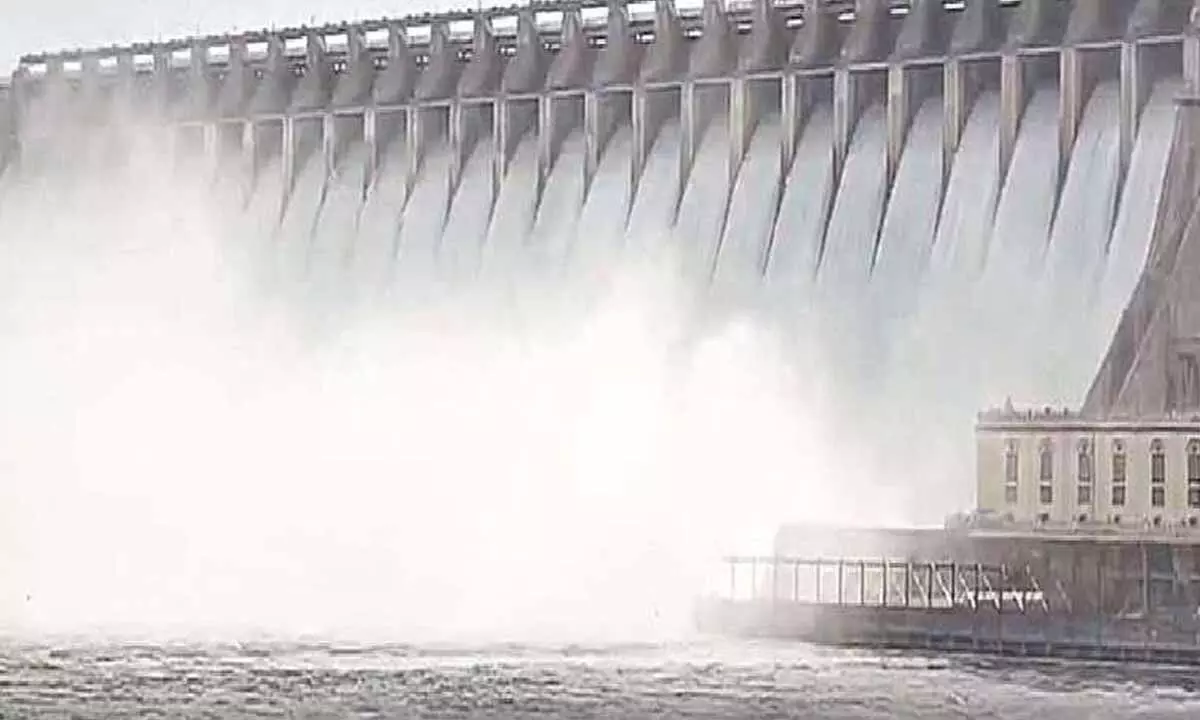 All 26 gates of Nagarjuna Sagar lifted to release flood waters