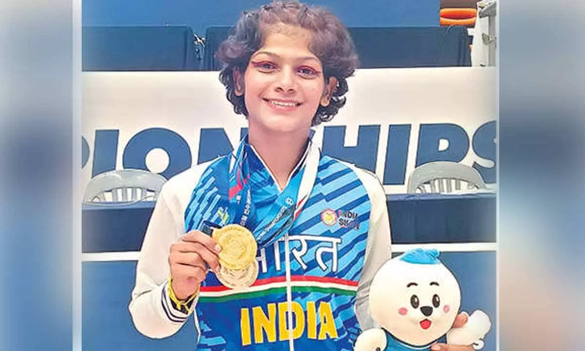 SAAP chairman lauds skater Sai Samithi SAAP chairman lauds skater Sai Samithi