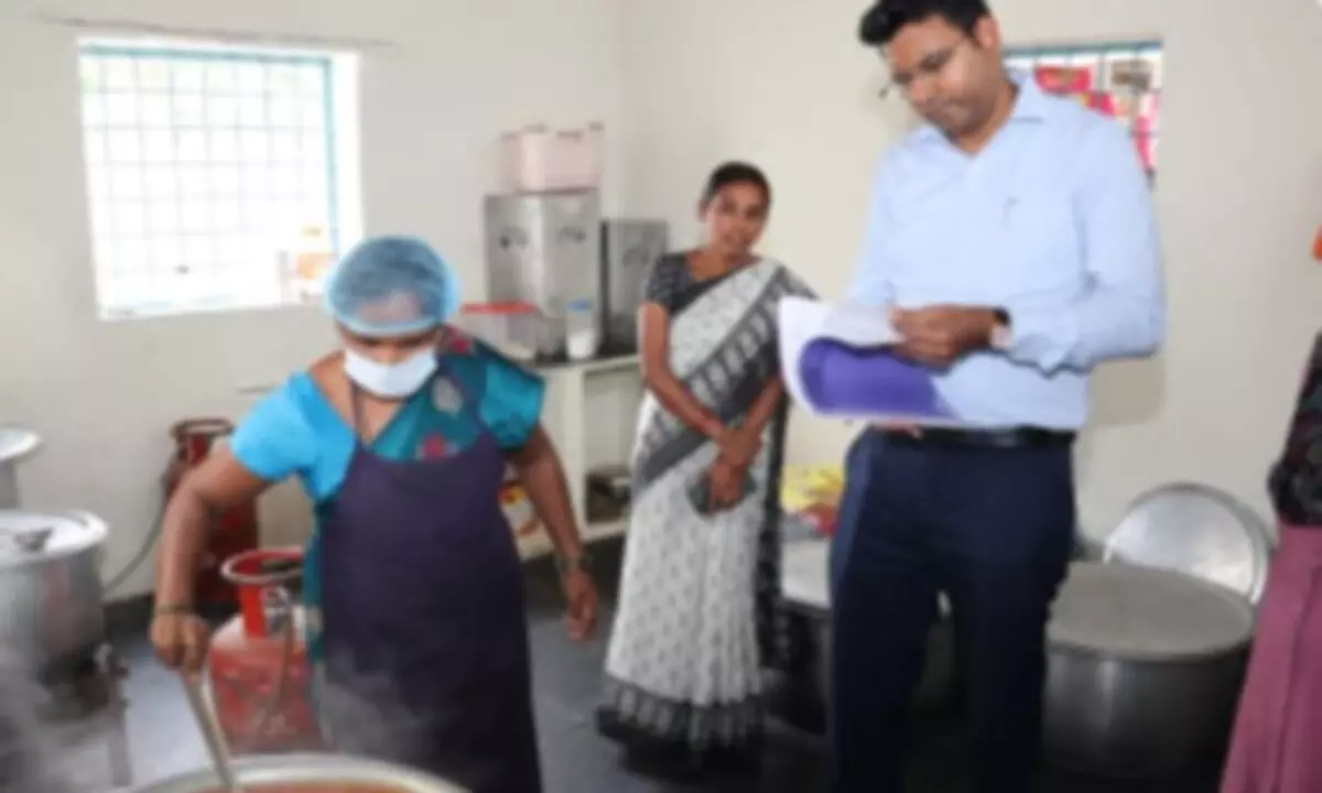 Collector Issues Memo to KGBV Headmistress for Neglecting Nutritious Meal Standards in Gonupadu