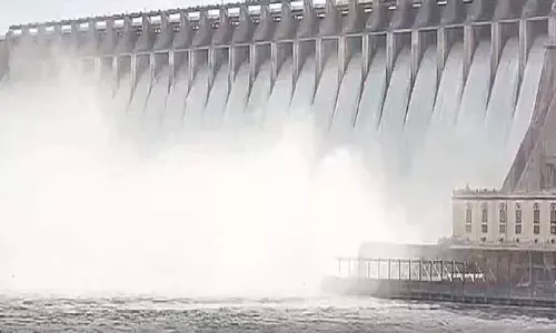 All 26 gates of Nagarjuna Sagar lifted to release flood waters