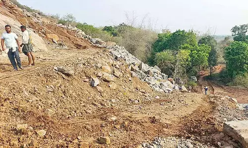 Stone mafias damage Dhunkapada’s sacred ecology