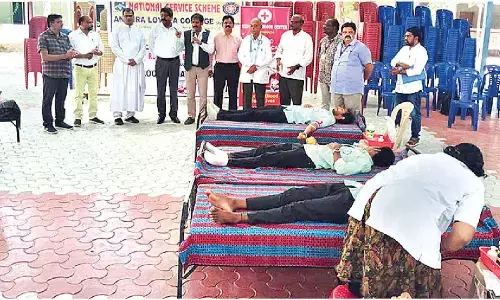 ALC conducts blood donation camp