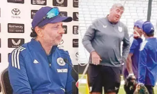 Kotak on Gambhir’s heated exchange with curator: ‘Looking at wicket with just rubber spikes, there’s nothing wrong’