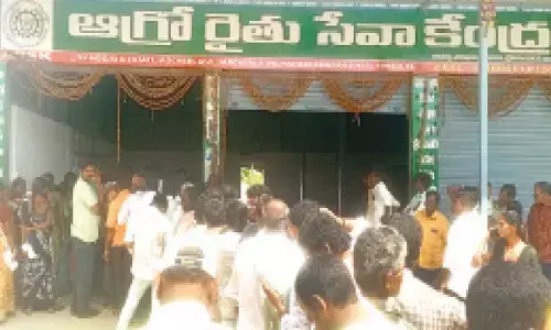 ‘No Stock’ boards at urea centres spark panic among farmers in dist