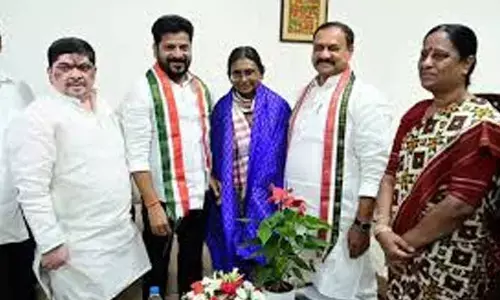 Meenakshi Natarajan meets CM Revanth Reddy and TPCC Chief, discusses on various issues