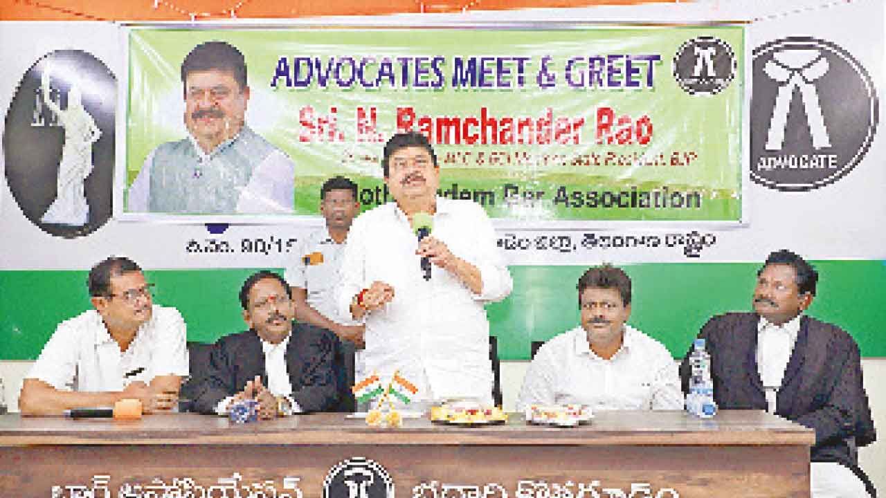 BJP Calls for Advocates Protection Act in Telangana
