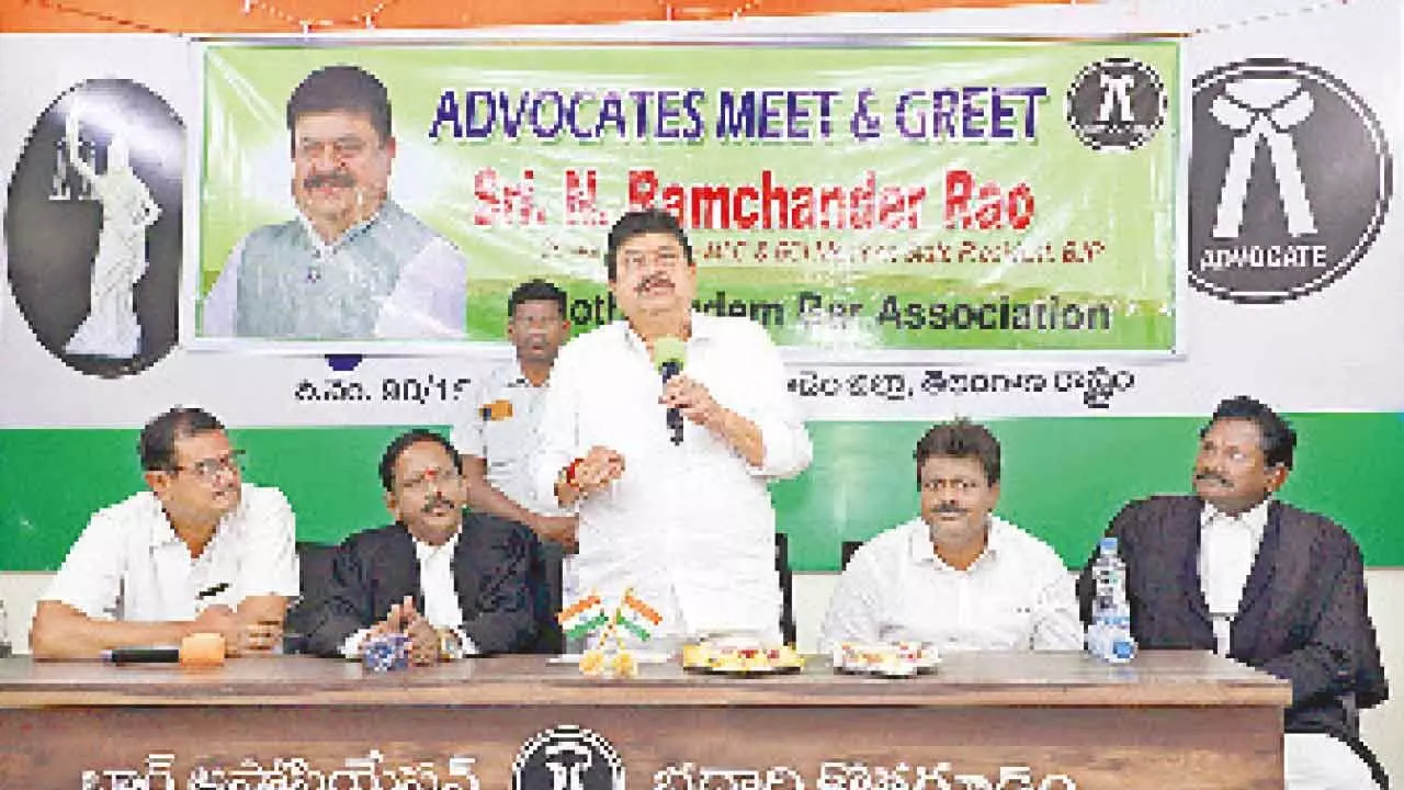 BJP urges State govt to enact Advocates Protection Act BJP urges State govt to enact Advocates Protection Act