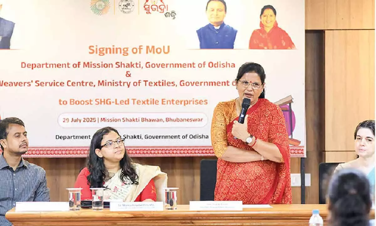 Move to empower women weavers