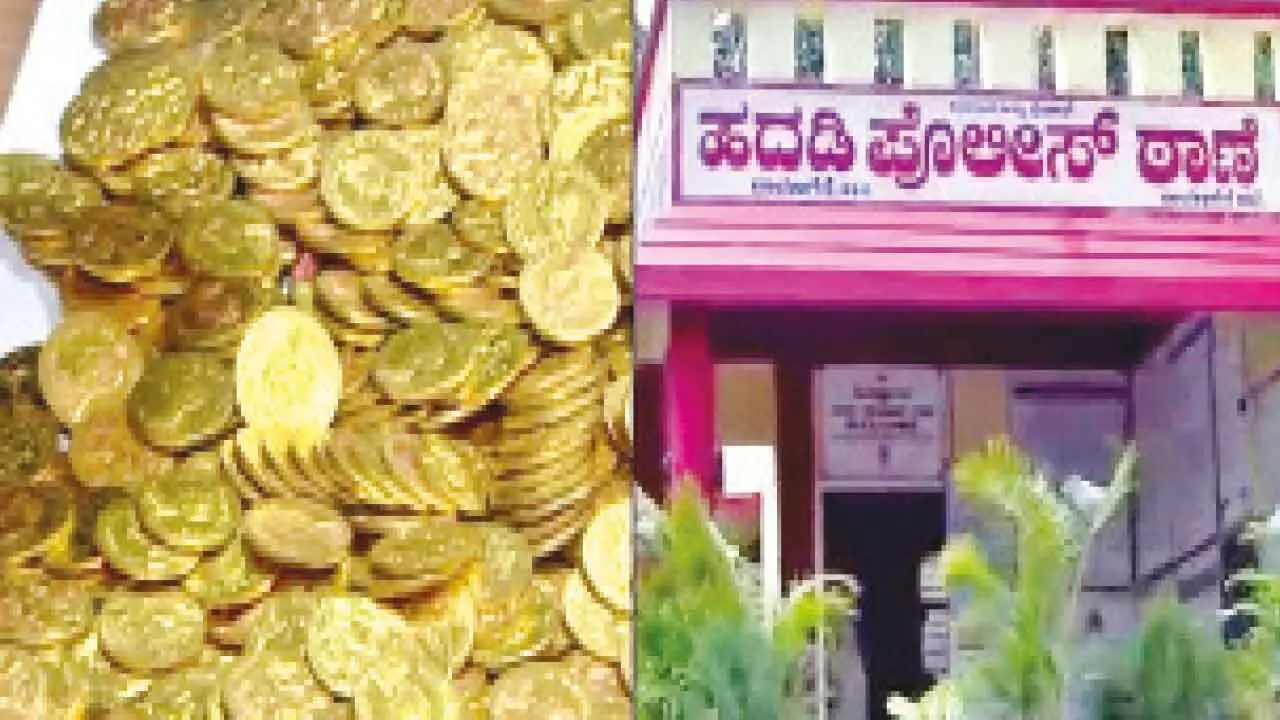 Man duped of Rs 5 lakh in fake gold coin scam, suspect absconding Man duped of Rs 5 lakh in fake gold coin scam, suspect absconding