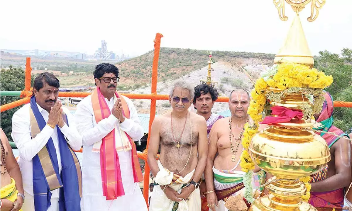 Grandeur marks consecration ceremony of Lakshmi Narasimha Swamy temple
