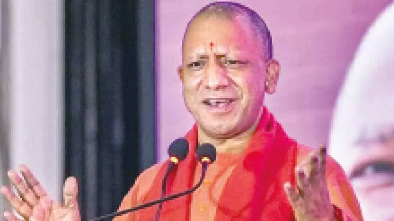 Yogi slams SP regime for neglecting MSMEs Yogi slams SP regime for neglecting MSMEs