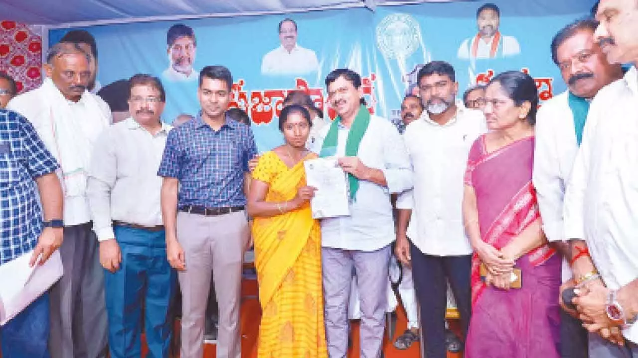 Poor’s blessings are behind Indiramma govt: Ponguleti Poor’s blessings are behind Indiramma govt: Ponguleti