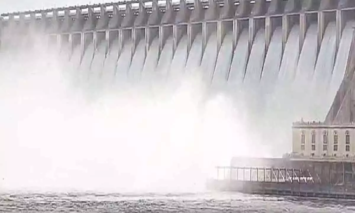 Heavy Inflows at Nagarjunasagar, 26 gates lifted