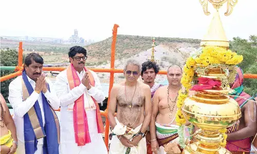 Grandeur marks consecration ceremony of Lakshmi Narasimha Swamy temple