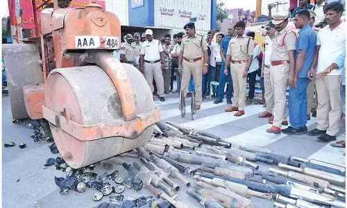 Police seize 150 modified silencers, 300 high-decibel horns
