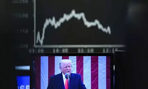 Stocks markets down as Trump tariffs take toll