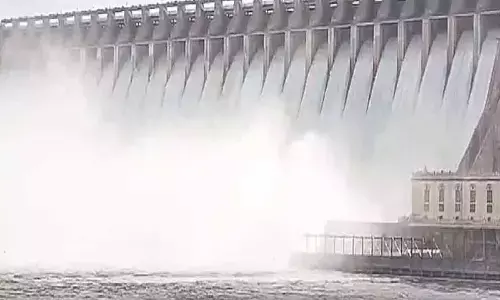 Heavy Inflows at Nagarjunasagar, 26 gates lifted