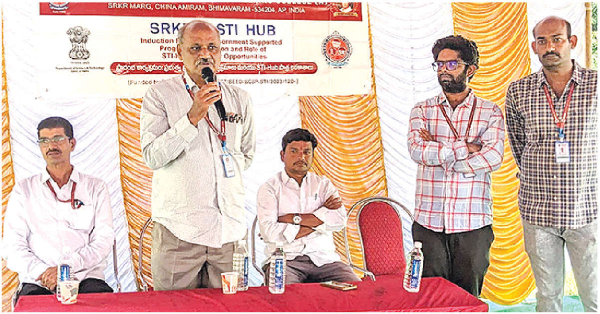 SRKR promotes technology for rural livelihoods