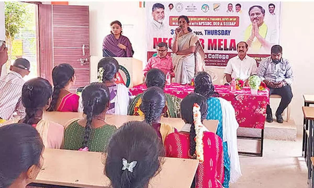 112 candidates secure placement at job mela