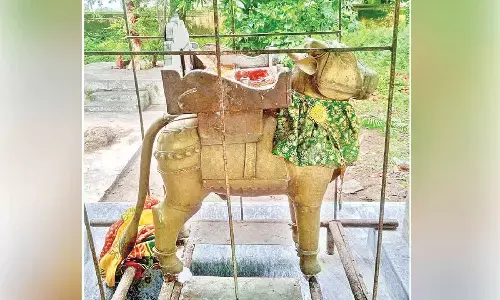 Odisha’s 1st inscribed ‘Vrishabha Vahana’ found at Paralakhemundi