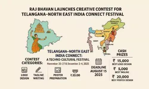 Raj Bhavan launches creative contest for Telangana–North East India Connect festival