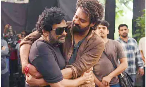Prabhas meets Puri Jagannadh on ‘The Raja Saab’ sets, sparks reunion buzz
