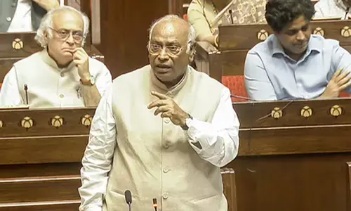Shocked to see CISF trooping into the House: Cong chief Kharge writes to RS Deputy Chairman