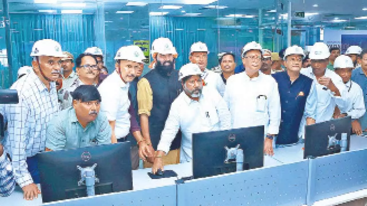 Bhatti inaugurates 1st unit of Yadadri TPP; vows to complete project by Jan 2026
