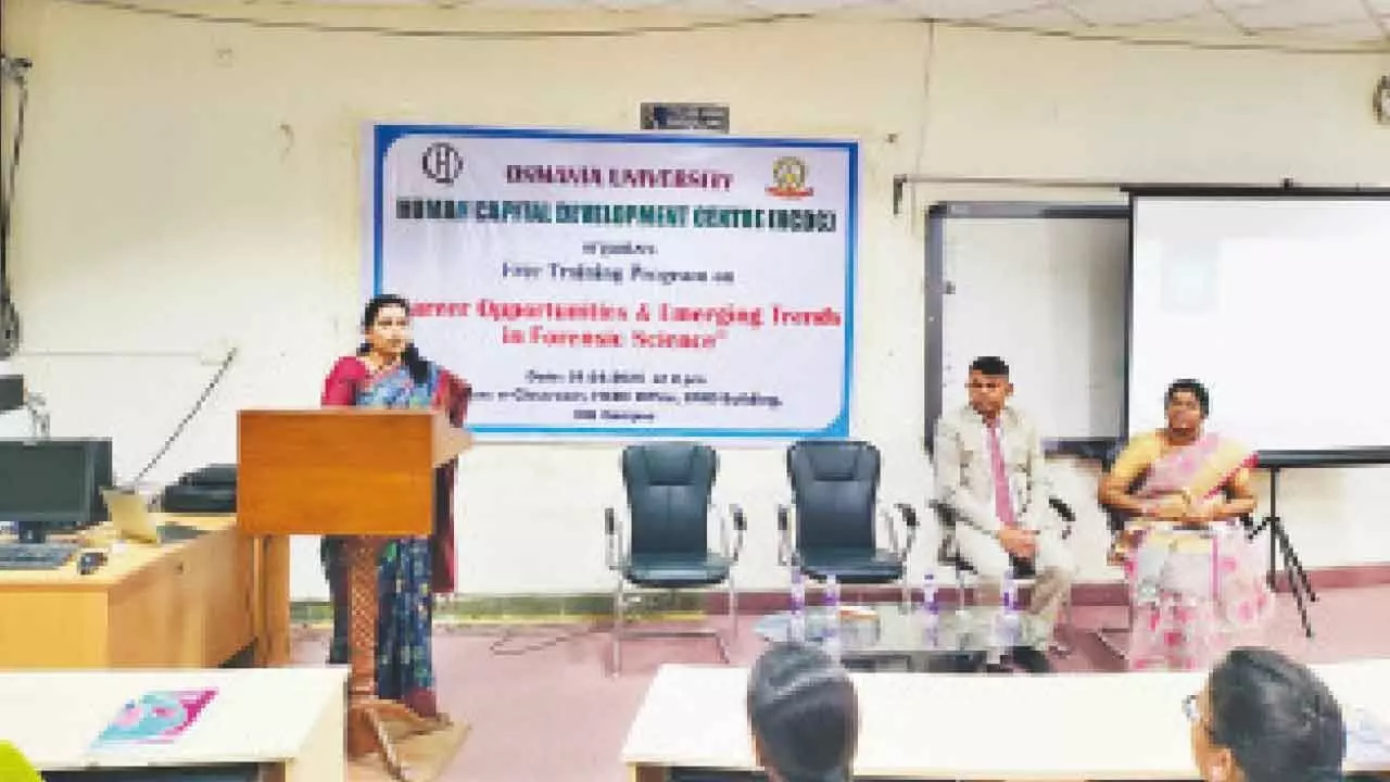 OU’s HCDC hosts free forensic science career workshop