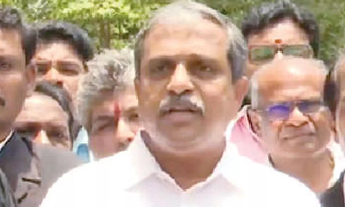 Sajjala dismisses liquor scam as ‘fabrication’ by Naidu Sajjala dismisses liquor scam as ‘fabrication’ by Naidu