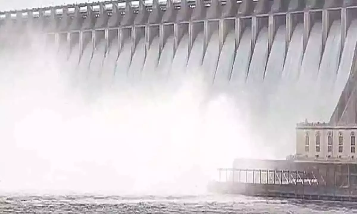 Heavy Inflow Prompts Gate Openings at Nagarjuna Sagar