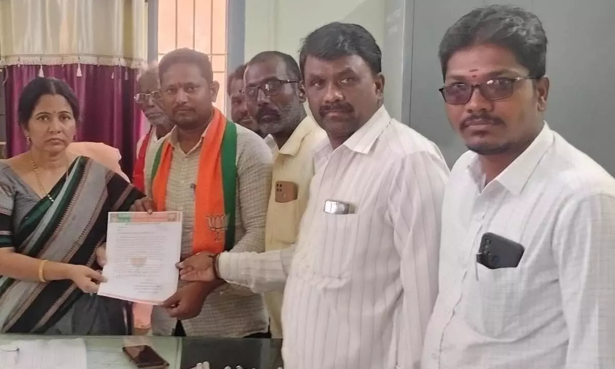 BJP Demands Action Against Illegal Encroachment of Government Land in Aiza BJP Demands Action Against Illegal Encroachment of Government Land in Aiza