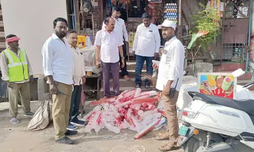 VMC seizes 907.83 kg of single-use plastic