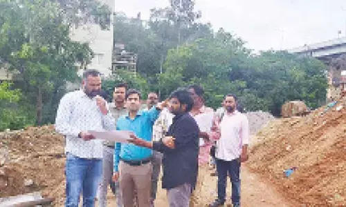 GHMC chief inspects ongoing projects