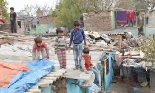 No jhuggis will be removed before housing for all: Delhi CM