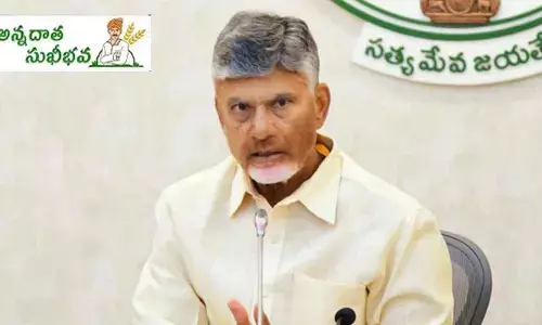 Chandrababu to launch Annadata Sukhibhav scheme in Prakasam today