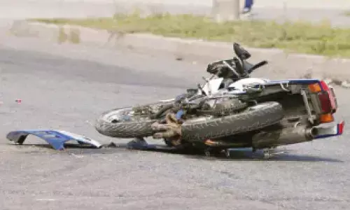 Three killed as motorcycle collides with pick-up vehicle
