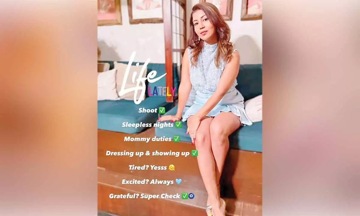 Debina Bonnerjee shares glimpses of what her life is like these days