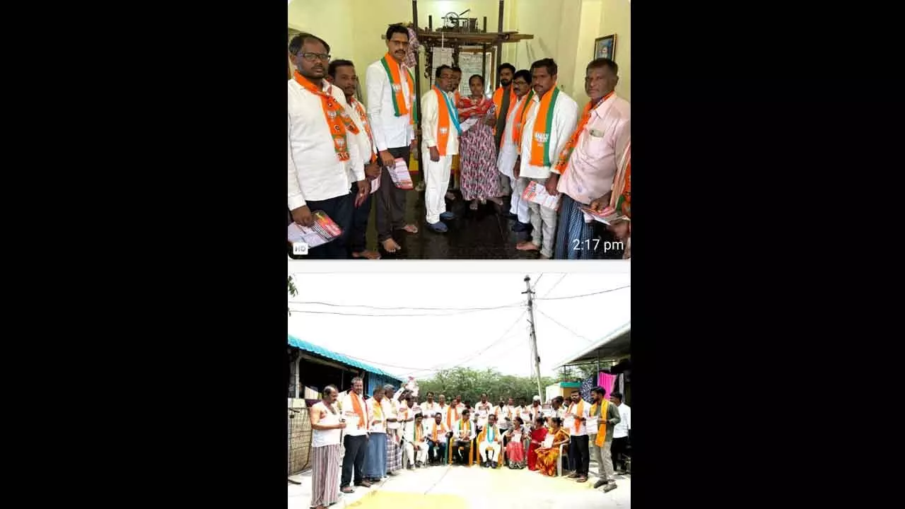 BJP Launches Griha Maha Sampark Abhiyan in Rajoli to Highlight Central Government Achievements BJP Launches Griha Maha Sampark Abhiyan in Rajoli to Highlight Central Government Achievements