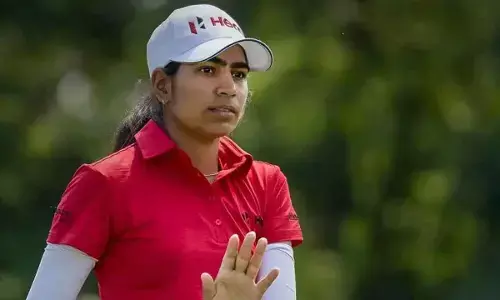 Diksha slips on back nine as Yamashita leads AIG Women’s Open