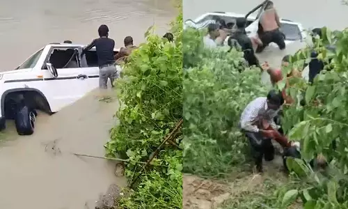 Nine of family among 11 killed as SUV falls into canal in UPs Gonda