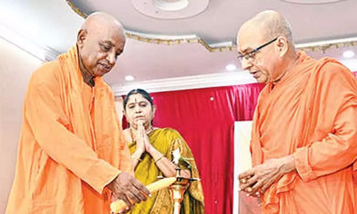 10th anniv fete of RKM Ashrama begin 10th anniv fete of RKM Ashrama begin