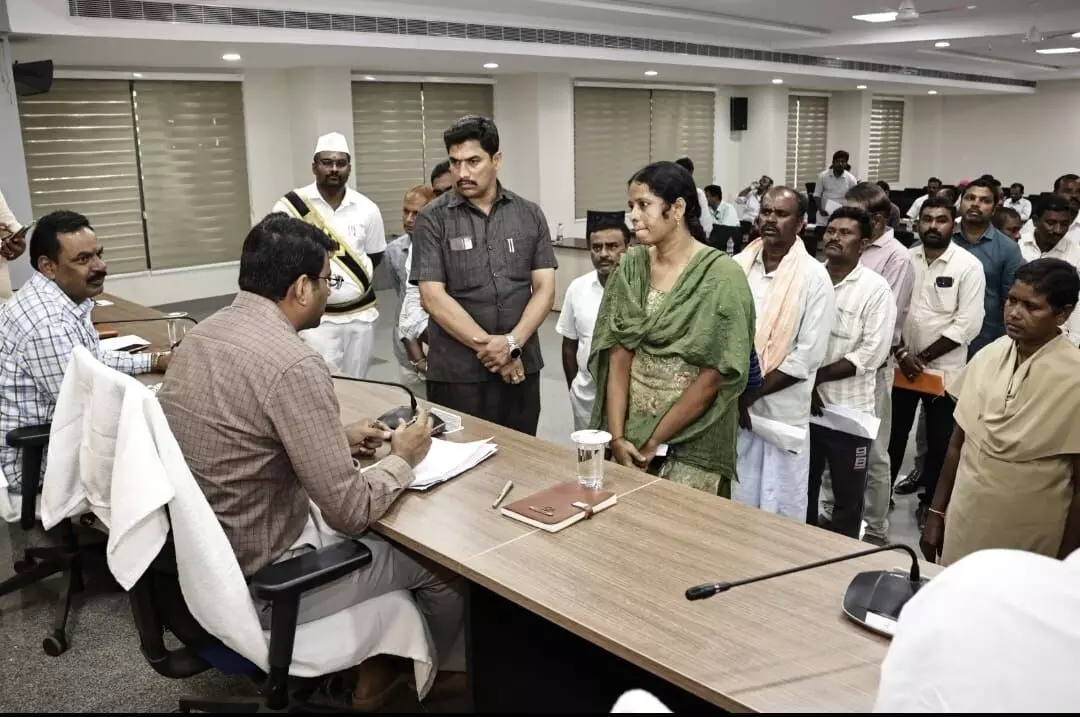 Collector Emphasizes Swift Redressal of Public Grievances; Felicitated for Excellence in Governance